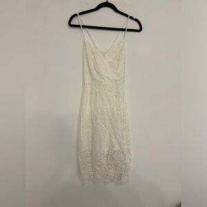 Lulus white medium dress